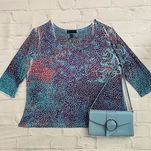 3/4 Sleeve Plus Size Top
